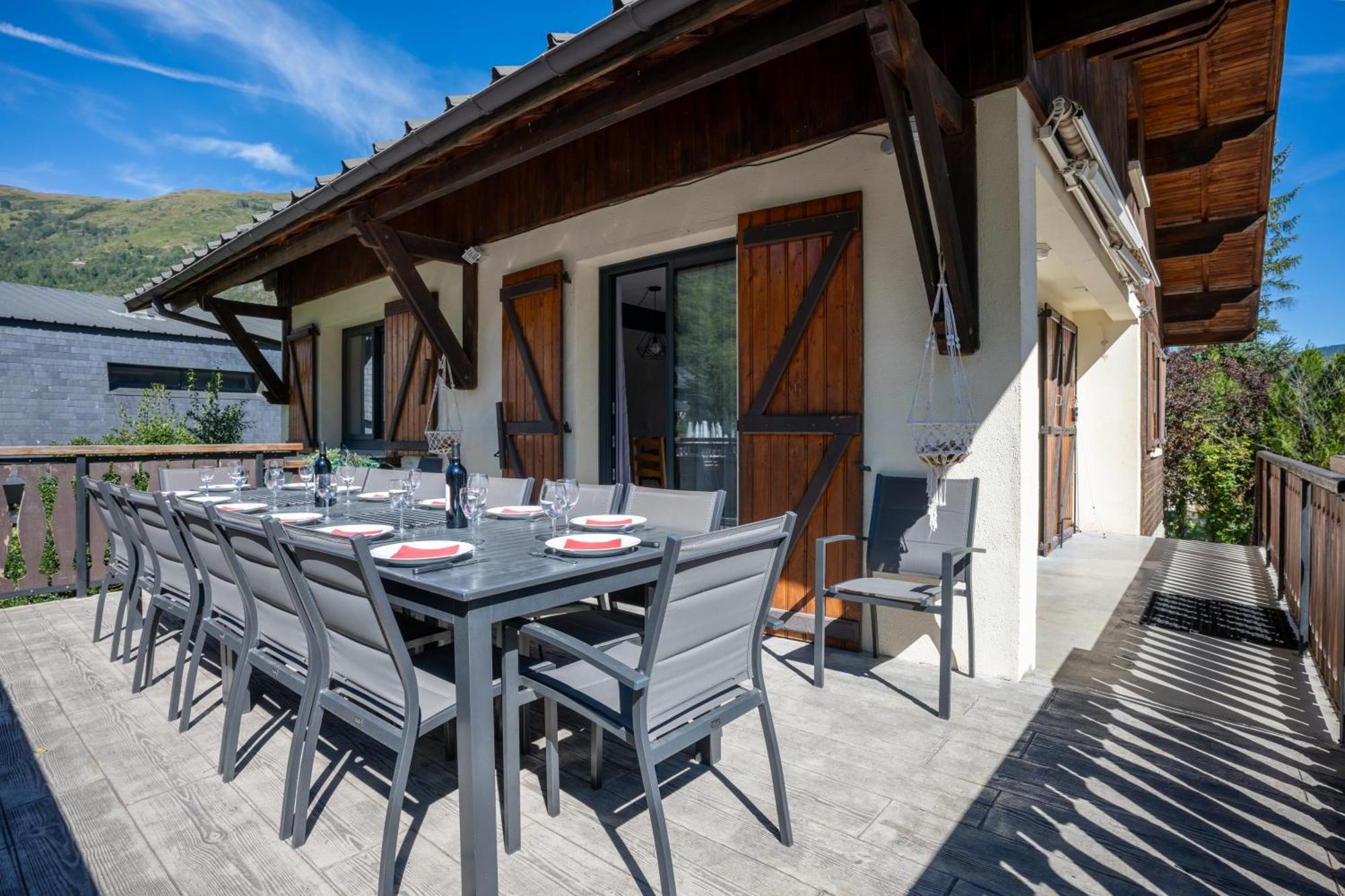 Grand Chalet St-Lary Centre 13 A 15 Pers Saint-Lary-Soulan Exterior photo